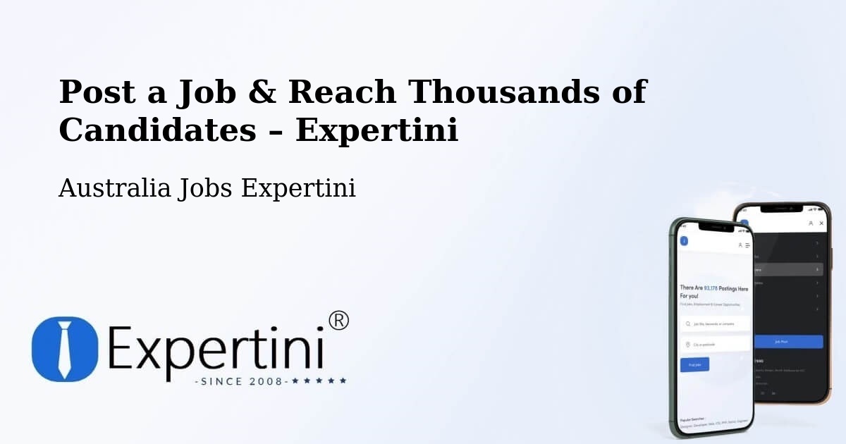 Post a Job in Smithfield – Hire the Right Talent - Smithfield, Australia Jobs Expertini
