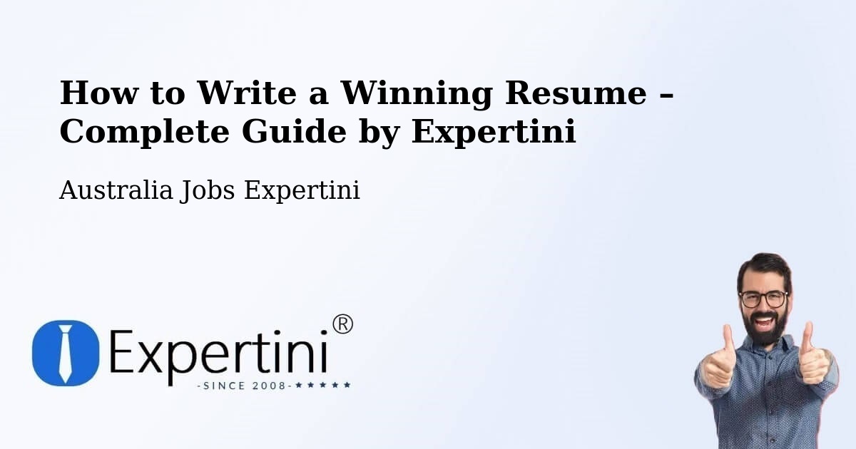 Resume Writing Guide for Job Seekers – Smithfield - Smithfield, Australia Jobs Expertini